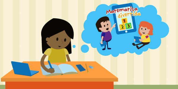 Niña aprendiendo a través de las tecnologías